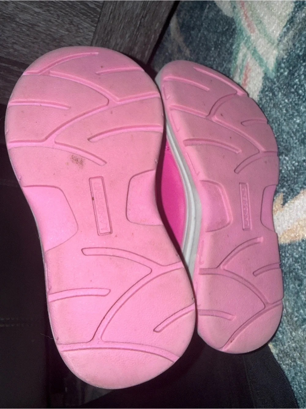 Lands’ End Snow Flurry Winter boots in raspberry pink